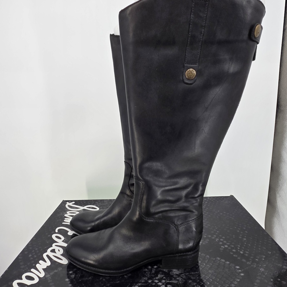 Sam Edelman Penny Leather Riding Boots Women's 7.5
